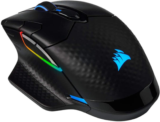 Dark Core RGB Pro Wireless Optical Gaming Mouse with SLIPSTREAM Technology, 18000 DPI, Backlit RGB LED, Black