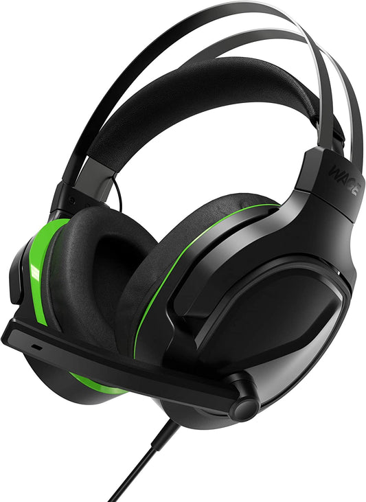 Pro Universal Gaming Headset - Black and Green (Model: WMAGY-N080)