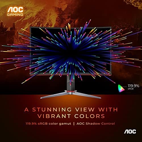 27" Curved Ultra-Fast Gaming Monitor - FHD 1080P, 240Hz, 0.5ms Response, Freesync, Height Adjustable, 3-Year Zero Dead Pixel Guarantee - Immerse Yourself in Gaming!