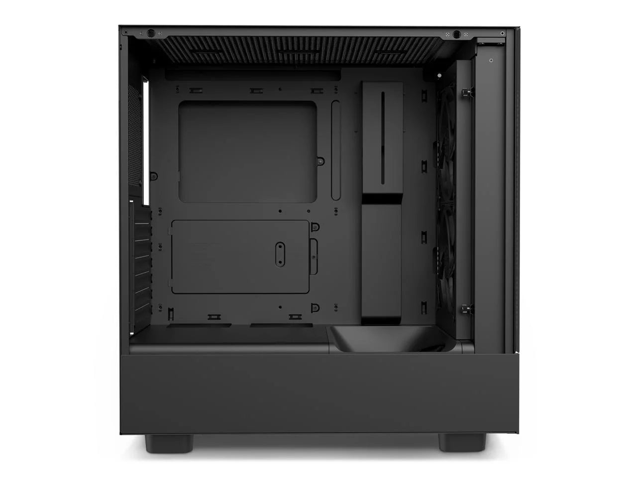 H5 Elite - All Black CC-H51EB-01 Black SGCC Steel and Tempered Glass ATX, Micro-ATX, Mini-ITX Computer Case