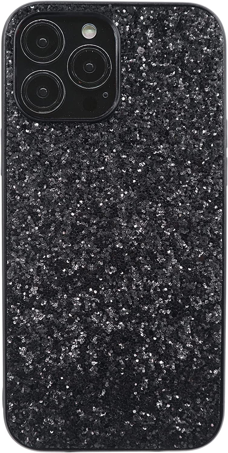 Crystal Diamond Glitter Soft Shockproof Phone Case for iPhone 12 Pro - Silver, Designed for Women and Girls