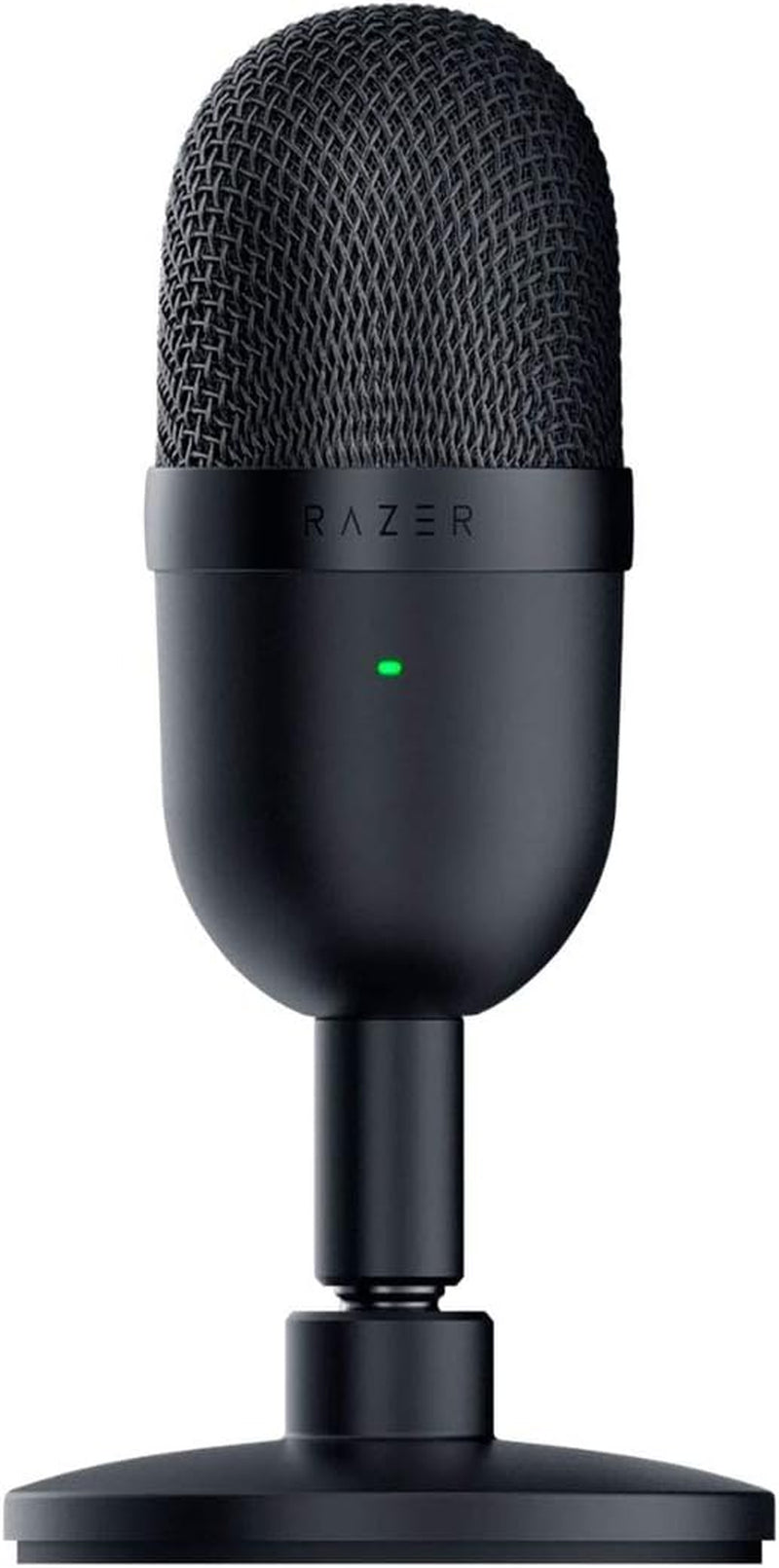 Seiren Mini USB Condenser Microphone for Professional Streaming and Gaming - Superior Recording Quality with Supercardioid Pickup Pattern - Adjustable Stand and Shock Resistance - Classic Black